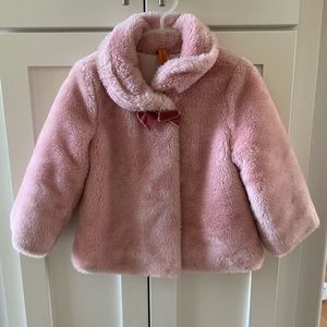 GUC - Mayoral gorgeous faux fur coat size 2